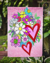 Load image into Gallery viewer, True Love Bouquet Valentine's Day Garden Flag – Decorative Outdoor Yard Flag PJC1040GF