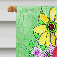 Load image into Gallery viewer, Smile Valentine's Day Flag Canvas House Size PJC1041CHF