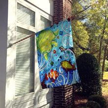 Load image into Gallery viewer, Turtle Time Turtle Flag Canvas House Size PJC1043CHF