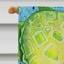 Load image into Gallery viewer, Turtle Time Turtle Flag Canvas House Size PJC1043CHF