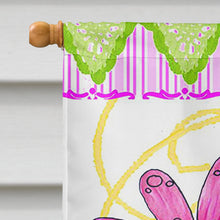 Load image into Gallery viewer, Flower Welcome Flag Canvas House Size PJC1048CHF