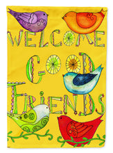 Load image into Gallery viewer, Welcome Good Friends Inspirational Garden Flag - Outdoor Decorative Yard Flag PJC1055GF