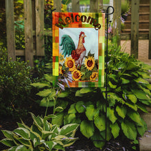 Load image into Gallery viewer, Welcome Rooster Garden Flag - Outdoor Decorative Yard Flag
