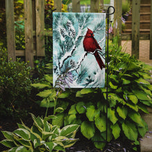 Load image into Gallery viewer, Winter's Glory Redbird 1 Northern Cardinal Garden Flag – Decorative Outdoor Yard Flag PJC1057GF