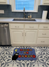 Load image into Gallery viewer, Trick or Treat Kitty Halloween Machine Washable Memory Foam Mat PJC1073RUG
