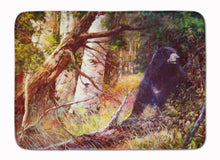 Load image into Gallery viewer, Are you there Mr. Black Bear Machine Washable Memory Foam Mat PJC1074RUG