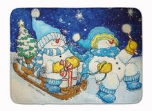 Load image into Gallery viewer, Celebrate the Season of Wonder Snowman Machine Washable Memory Foam Mat PJC1077RUG