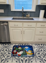 Load image into Gallery viewer, The Family Gathering Snowman Machine Washable Memory Foam Mat PJC1086RUG