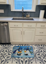 Load image into Gallery viewer, We Believe in Magic Snowman Machine Washable Memory Foam Mat PJC1089RUG