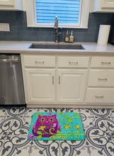 Load image into Gallery viewer, Sittin in the Flowers Owl Machine Washable Memory Foam Mat PJC1093RUG
