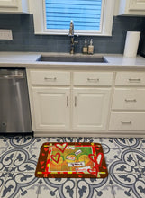 Load image into Gallery viewer, Let Love Guide Your Heart Valentine's Day Machine Washable Memory Foam Mat PJC1113RUG