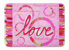 Load image into Gallery viewer, Love is a Circle Valentine's Day Machine Washable Memory Foam Mat PJC1115RUG