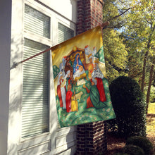 Load image into Gallery viewer, Nativity A Saviour is Born Flag Canvas House Size PJH3007CHF