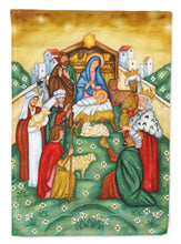 Load image into Gallery viewer, Nativity A Saviour is Born Flag Canvas House Size PJH3007CHF
