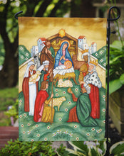 Load image into Gallery viewer, Nativity A Saviour is Born Garden Flag – Decorative Outdoor Yard Flag PJH3007GF