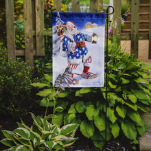 Load image into Gallery viewer, Santa Claus A Star to Guide Him Garden Flag – Decorative Outdoor Yard Flag PJH3008GF