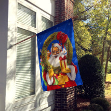 Load image into Gallery viewer, Santa Claus African Santa Flag Canvas House Size PJH3011CHF