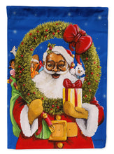 Load image into Gallery viewer, Santa Claus African Santa Garden Flag – Decorative Outdoor Yard Flag PJH3011GF
