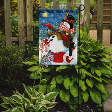 Load image into Gallery viewer, Snowman First Star I See Tonight Garden Flag – Decorative Outdoor Yard Flag PJH3017GF