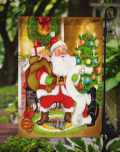 Load image into Gallery viewer, Santa Claus Let Me Check My List Garden Flag – Decorative Outdoor Yard Flag PJH3020GF