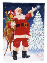 Load image into Gallery viewer, Santa Claus Star Bright Flag Canvas House Size PJH3026CHF