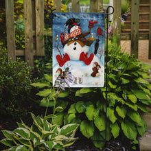Load image into Gallery viewer, Snowman Snow Maker Garden Flag – Decorative Outdoor Yard Flag PJH3028GF