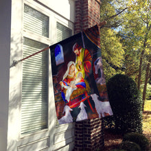 Load image into Gallery viewer, Nativity Silent Night Flag Canvas House Size PJH3030CHF