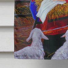 Load image into Gallery viewer, Nativity Silent Night Flag Canvas House Size PJH3030CHF