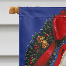 Load image into Gallery viewer, Santa Claus Season's Greetings Flag Canvas House Size PJH3031CHF