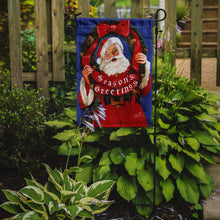 Load image into Gallery viewer, Santa Claus Season's Greetings Garden Flag – Decorative Outdoor Yard Flag PJH3031GF