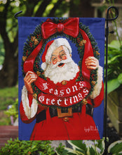 Load image into Gallery viewer, Santa Claus Season's Greetings Garden Flag – Decorative Outdoor Yard Flag PJH3031GF