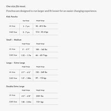 Load image into Gallery viewer, Waterproof Changing Poncho