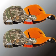Load image into Gallery viewer, POWERCAP 3.0 LED Lighted Rechargeable Headlamp 4-Pack Hats
