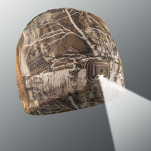 Load image into Gallery viewer, POWERCAP 3.0 Lighted Headlamp Fleece Beanies Rechargeable LED - 150 Lumens