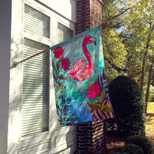 Load image into Gallery viewer, Flamingo Beach Flag Canvas House Size PPD3002CHF