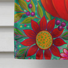 Load image into Gallery viewer, Golden Floral Harvest Fall Flag Canvas House Size PPD3003CHF