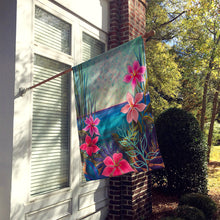 Load image into Gallery viewer, Paradise Flowers Flag Canvas House Size PPD3008CHF