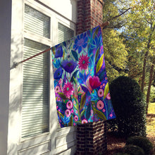 Load image into Gallery viewer, Purple Blossoms II Flowers Flag Canvas House Size PPD3011CHF