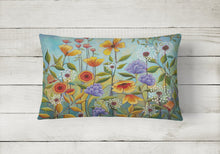 Load image into Gallery viewer, Fresh Air Flowers Canvas Fabric Decorative Pillow PPD3016PW1216