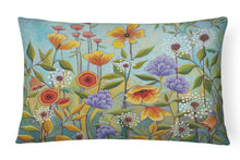 Load image into Gallery viewer, Fresh Air Flowers Canvas Fabric Decorative Pillow PPD3016PW1216