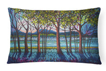 Load image into Gallery viewer, Tanzanite River Canvas Fabric Decorative Pillow PPD3022PW1216