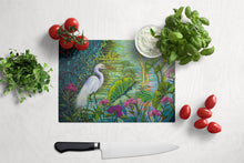 Load image into Gallery viewer, Testing the Waters Heron Glass Cutting Boards – Durable, Decorative Kitchen Art Large PPD3023LCB