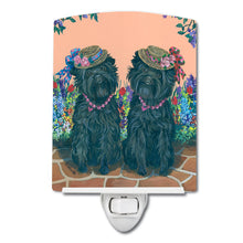 Load image into Gallery viewer, Affenpinscher Sisters Ceramic Night Light PPP3001CNL