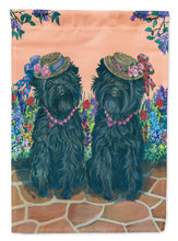 Load image into Gallery viewer, Affenpinscher Sisters Garden Flag – Decorative Outdoor Yard Flag PPP3001GF