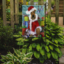 Load image into Gallery viewer, Airedale Santa Christmas Garden Flag – Decorative Outdoor Yard Flag PPP3004GF