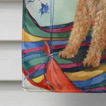 Load image into Gallery viewer, Airedale High Flyer Flag Canvas House Size PPP3008CHF