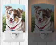 Load image into Gallery viewer, Australian Shepherd Scarlet Ceramic Night Light PPP3009CNL