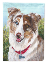 Load image into Gallery viewer, Australian Shepherd Scarlet Garden Flag – Decorative Outdoor Yard Flag PPP3009GF