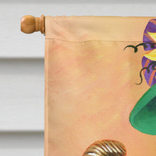 Load image into Gallery viewer, Basset Hound Autumn Flag Canvas House Size PPP3010CHF