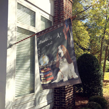 Load image into Gallery viewer, Basset Hound Teacher's Pet Flag Canvas House Size PPP3013CHF